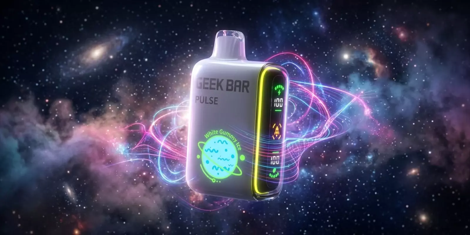 White Gummy Ice Geek Bar Review